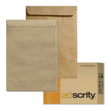 Envelope Saco Papel Kraft Natural 240x340 80g Scrity 100 Un