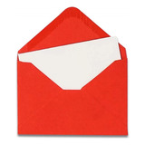 Envelope Visita Vermelho E