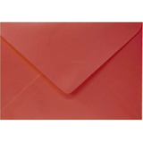 Envelope Visita Vermelho Sem