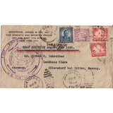 Envelope Zeppelin Usa Alemanha