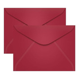 Envelopes Para Convites Vermelho