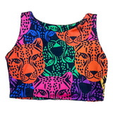 Envio Imediato Cropped Estampado