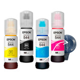 Epson T544 L3150 L3110 L3250 L3210 4 Cores Pack 4 1 65 Ml