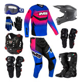 Equipamento Trilha Motocross Asw