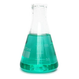 Erlenmeyer De Vidro Boca Estreita   125 Ml