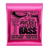 Ernie Ball Super Slinky Bass - 0.45 - Encordoamento P/ Baixo