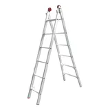 Escada Dupla Aluminio Extensiva