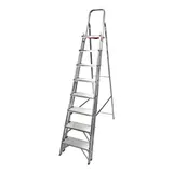 Escada Dupla Em Aluminio