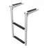 Escada Inox 2 Degraus Barcos Lanchas Veleiros Pesca Bote