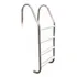 Escada Inox Piscina Degraus Reforçado Completa Resistente