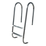 Escada Marinheiro Aço Inox 2 Degraus Aço Inox Sodramar