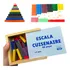 Escala Cuisenaire 68 Pçs Contador Escolar Infantil Toy Trade