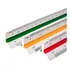 Escalímetro Régua Triangular Plástico 30 Cm N  1