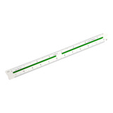 Escalímetro Trident Triangular 15cm Para Desenho N1 Me15b