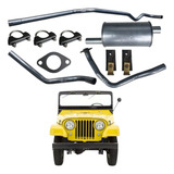 Escapamento Completo Jeep Ford