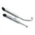  Escapamento Drag Star 650cc 3  Corte Lateral 52cm Ate 2005