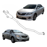 Escapamento Intermediário Toyota Corolla 1 8 16v 2009 Até 14