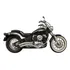 Escapamento Jj Drag Star 650cc 2 Fúria Cromado 2006 -2010