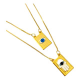 Escapulario Feminino Hamsa Mao