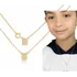 Escapulário Infantil Oração Banhado 50cm Semijóia  Garantia