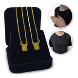 Escapulario Ouro 18k Original