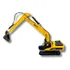 Escavadeiras Profissional Guindastes, Miniatura Top 1:50 Top