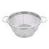 Escorredor Bowl Peneira Multiuso Inox Fundo Premium 32cm