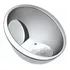 Escorredor De Arroz Em Aço Inox   25 Cm   Baccani Cor Cinza