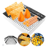 Escorredor Descansador Fritura Inox