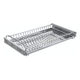 Escorredor Louça 57cm Deslizante C bandeja Inox P Armário