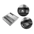 Escorredor Louça Inox Quadrado Canal Calha Úmida Embutida Cor Inox Escovado