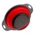 Escorredor Macarrão Legumes Retrátil Silicone Pequeno