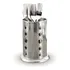 Escorredor Porta Talheres Vazado Inox Maça Utensilio Cozinha