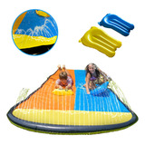 Escorregador Duplo Inflável 488x152cm Importway C  Jato Água