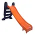 Escorregador Infantil Medio 3 Degraus   Linha A Escorrega Cor Laranja C  Roxo
