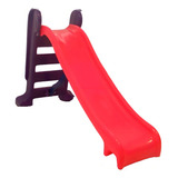 Escorregador Infantil Medio 3 Degraus   Linha A Escorrega Cor Rosa C  Roxo