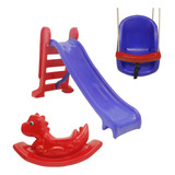 Escorregador Medio Balanco Infantil