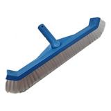 Escova Curva Nylon Brustec Para Piscina