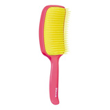 Escova De Cabelo Raquete Flex Pink Ricca