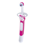 Escova De Dente Infantil Training Brush Rosa Mam 5m 