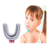 Escova De Dentes Infantil 360  Em Forma De U Para Crianças