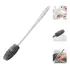 Escova De Limpeza De Silicone Para Copos E Garrafas Rotativa Cor Branco