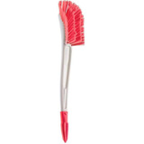 Escova Para Mamadeira Com Limpador De Bico Vermelho