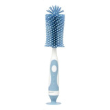 Escova Para Mamadeira Em Silicone Azul Buba 16275