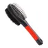 Escova Para Pentear Spitz Alemão Lulu Da Pomerânia Shitzu Cor Preto vermelho