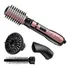 Escova Rotativa Black Rose Line Mondial Er 10   1200w   Seca  Alisa  Modela E Define Cachos   Com Íons Tourmaline   127v