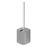 Escova Sanitária De Piso Para Toalete Banheiro Dual Cores Ou Cor Cinza