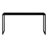 Escrivaninha E led Brasil Escritório Industrial Vintage Mdp De 120cm X 70cm X 60cm Preto