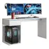 Escrivaninha Gamer Movelove Mesa Gamer Start Flex Mdp De 1 36m X 70cm X 45cm Branco