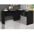 Escrivaninha Mesa Pc Em L - Preto